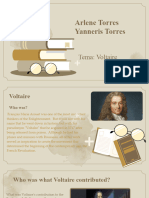 Trabajo de Voltaire