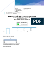 Diseño correa 100x50x2.5