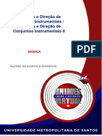 37 - Material Didático - Elaboração e Direção de Conjuntos Instrumentais