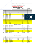 Goa NG 23 Final Schedule