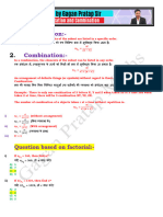 Permutation and Combination