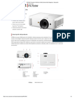 PA700W Proyector WXGA de 4.500 lúmenes ANSI Negocios _ Educación