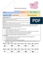 03 Evaluación Sumativa de Matemática 1a-B - Paulina Fuentes