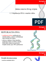 Molekularna Osnova Živog Svijeta: 1.3. Replikacija DNA I Stanični Ciklus