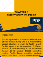 Chapter 6 Facility and Work Design
