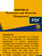 Chapter 10 Material Management and Logistics