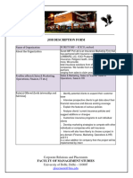 ICICI Lombard - Job Description Form