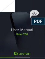 Instrukcja Rider 750