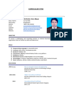 CV of MD - Shahin Alom