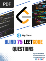 Blind 75 LeetCode Questions