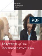 Administrative Law MST