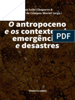 O Antropoceno e Os Contextos de Emergências e Desastres