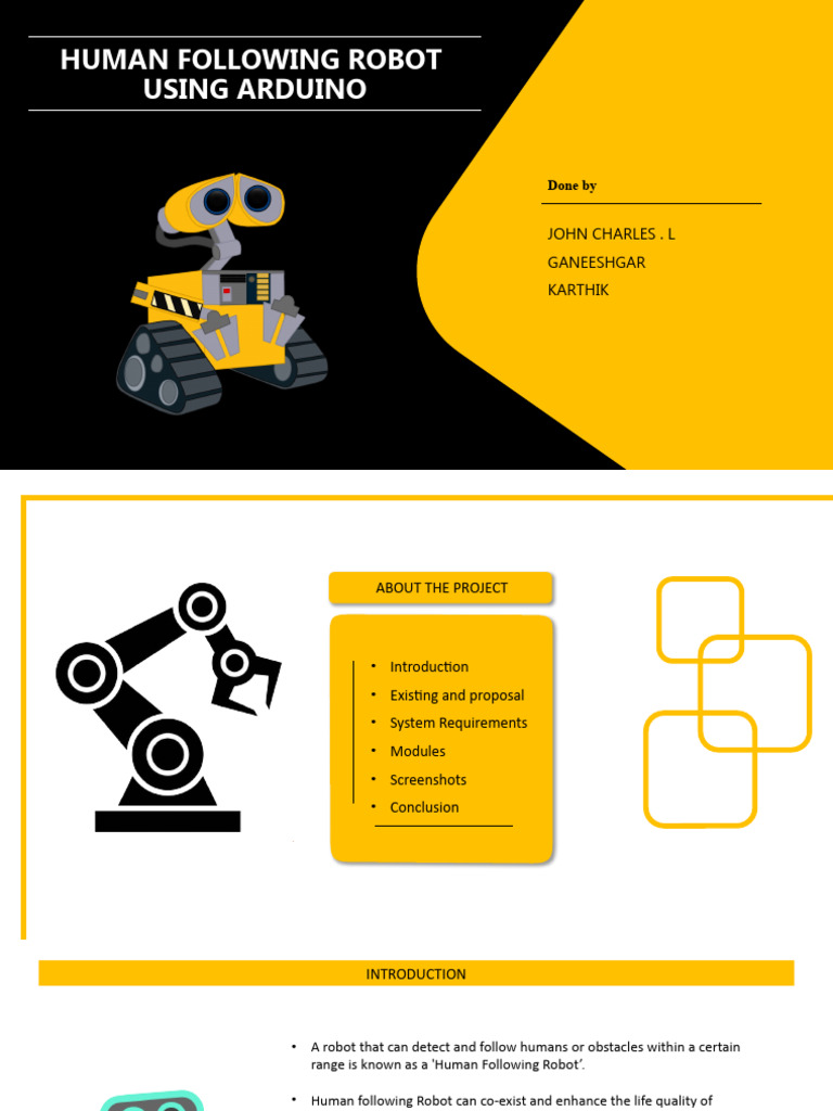 Human Following Robot Final | PDF
