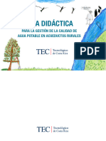 Guía Didáctica para La Gestión de La Calidad de Agua Potable en Acueducto Rurales