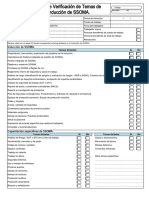 Lista de Verificación de Temas de Inducción de SSOMA