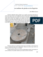 Los Antiguos Molinos de Piedra en Las Segovias: José Mejía Lacayo