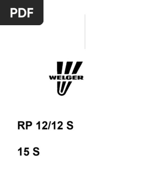 Welger RP12 | PDF