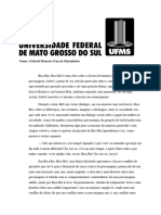 Dissertação Bisa Bia, Bisa Bel - Gabriel Menezes