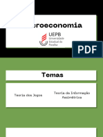 Teoria Dos Jogos, Teoria Da Informação Assimétrica - Slides