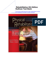 Physical Rehabilitation 5th Edition Osullivan Test Bank