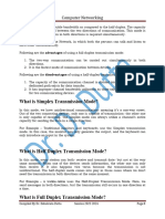 What Is Simplex Transmission Mode?: Computer Networking