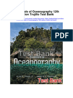 Essentials of Oceanography 12th Edition Trujillo Test Bank