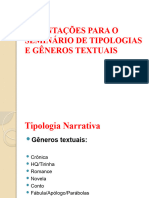 Seminário de Gêneros Textuais EM