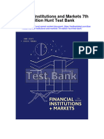 Financial Institutions and Markets 7th Edition Hunt Test Bank