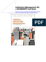 Financial Institutions Management 4th Edition Saunders Test Bank