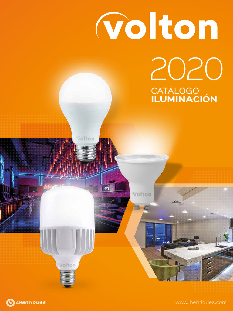 Catálogo de Iluminación Volton | PDF | Diodo emisor de luz | Radiación ...
