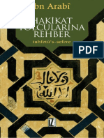 Hakikat Yolcularına Rehber (Tuhfetü's-Sefere) - Muhyiddin İbn Arabî (2011)