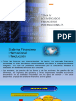 Tema IV Mercados Financieros Internacionales