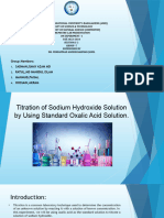 Titration of Sodium Hydroxide by Using Oxalic Acid 4