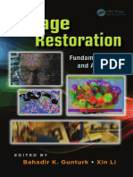 Image Restoration_ Fundamentals and Advances
