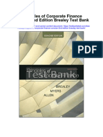 Principles of Corporate Finance Concise 2nd Edition Brealey Test Bank