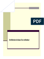 Architecture de Base Dun Ordinateur