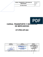 OT-PRO-OP-002 Carga, Transporte y Descarga de Mercancias Ver. 08