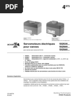 Servomoteur pour vanne 3 voies