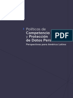 Políticas de Competencia y Protección de Datos Personales