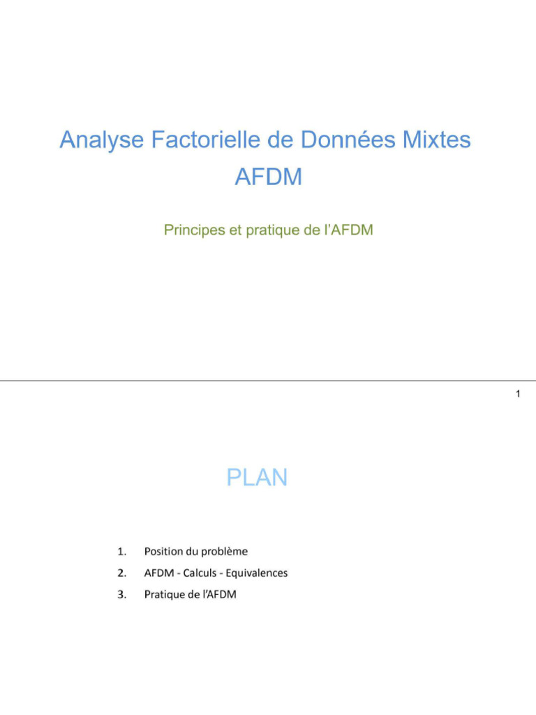 AFDM Cours | PDF