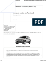 Diagrama de Fusibles Ford EcoSport (2003-2006) - Fusible - Info