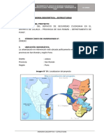 Estructuras - Memoria Descriptiva