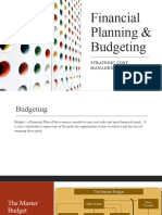 Financial Planning Budgeting