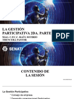 Sesion N°11 Semana N°11 La Gestion Participativa 3ra. Parte