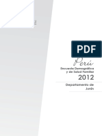 Libro Estadisticas Demograficas y de Salud Junin 2022