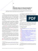 D7341-14 Standard Practice For Establishing Characteristic Values For Flexural Properties of Structural Glued Laminated Timber by Full-Scale Testing