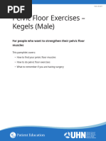 Pelvic Exercises Kegel