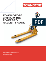 Towmotor Electric Pallet Jack Replacement Parts