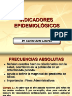 Indicadores Epidemiologicos Tasas Proporciones