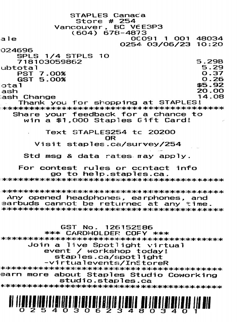 Petty Cash Expenses Staples From Staples PDF
